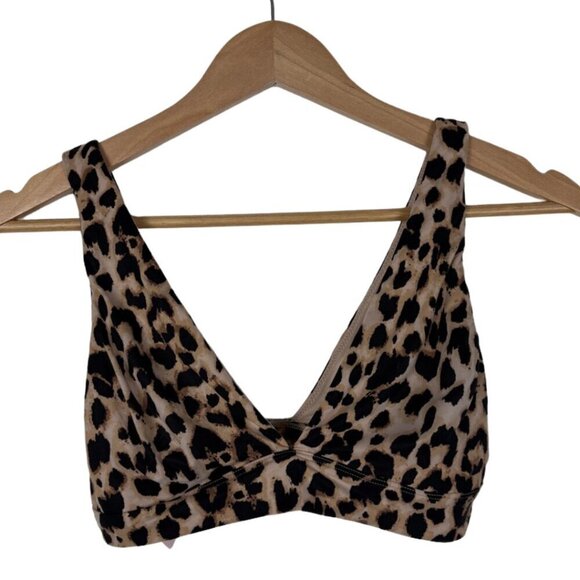 Victoria's Secret Soft Lined Wireless Cheetah Print Bralette Size: Small - Picture 1 of 7